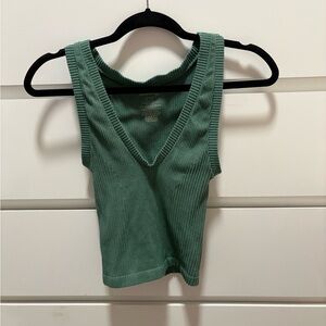 Free People Intimately Green Tank Top